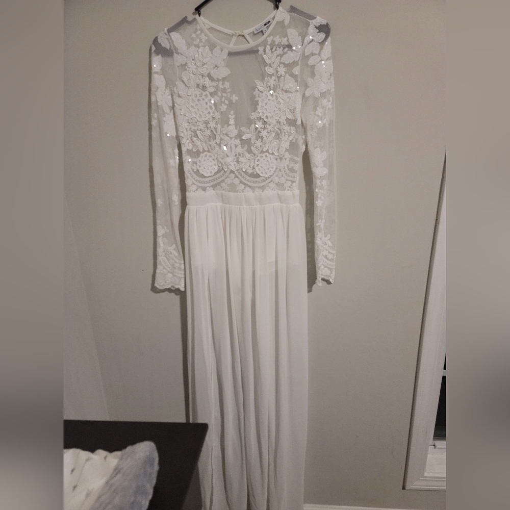White dress